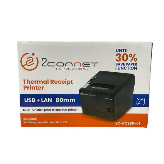 Impresora 2Connect – USB + LAN Rápida y Eficiente